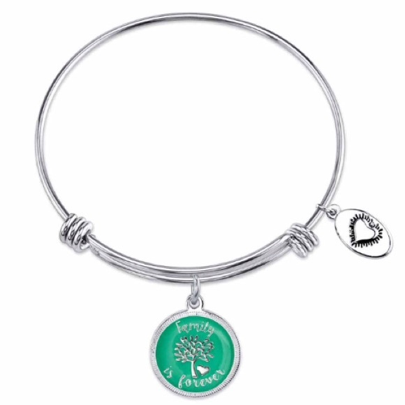 Footnotes Jewelry - Stainless Steel Family Bracelet
